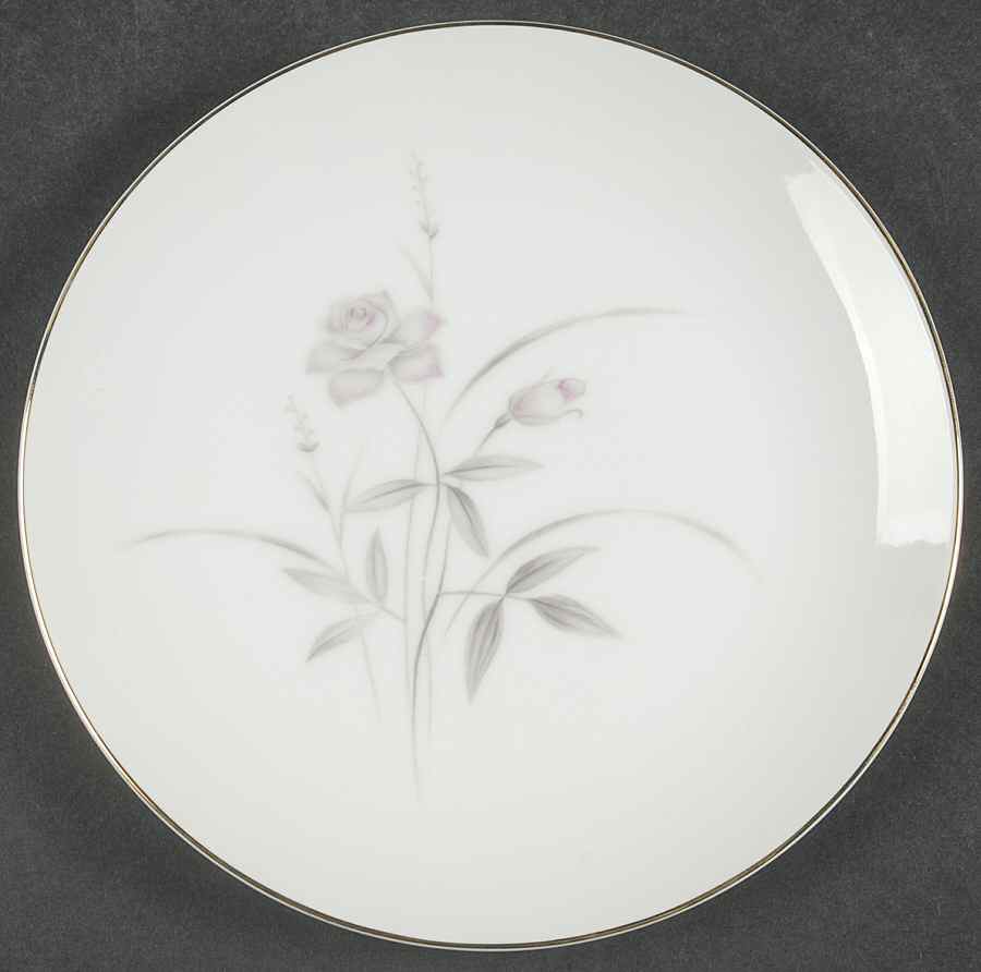 Blush Rose Bread & Butter Plate by Royal Sovereign-1