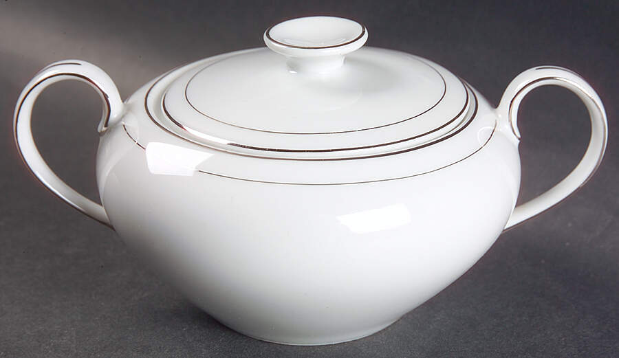 Forever Yours Sugar Bowl & Lid by Royal Sovereign-1