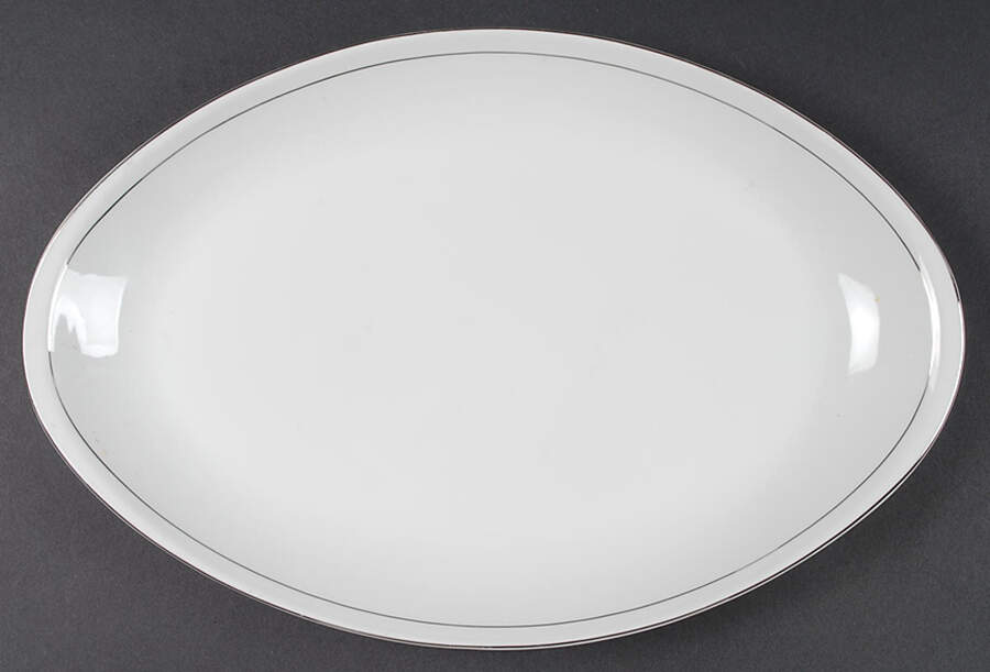 Forever Yours 14" Oval Serving Platter by Royal Sovereign-1