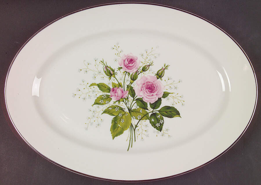 RSO1 13" Oval Serving Platter by Royal Sovereign-1