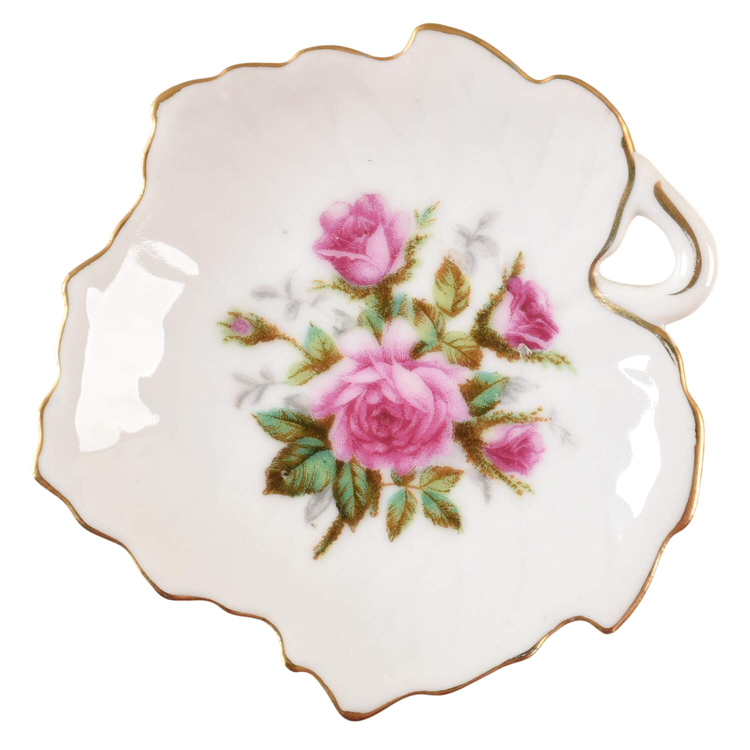 Antique Rose Small Ashtray by Rossetti-1