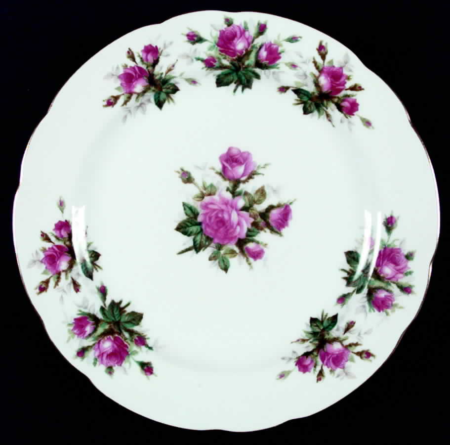 Antique Rose Dinner Plate by Rossetti-1
