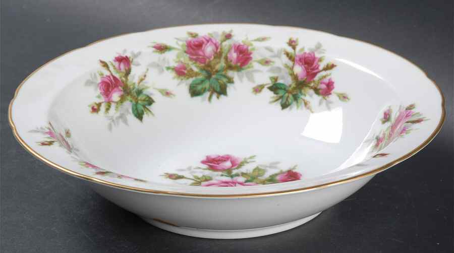 Antique Rose 9" Round Vegetable Bowl by Rossetti-1