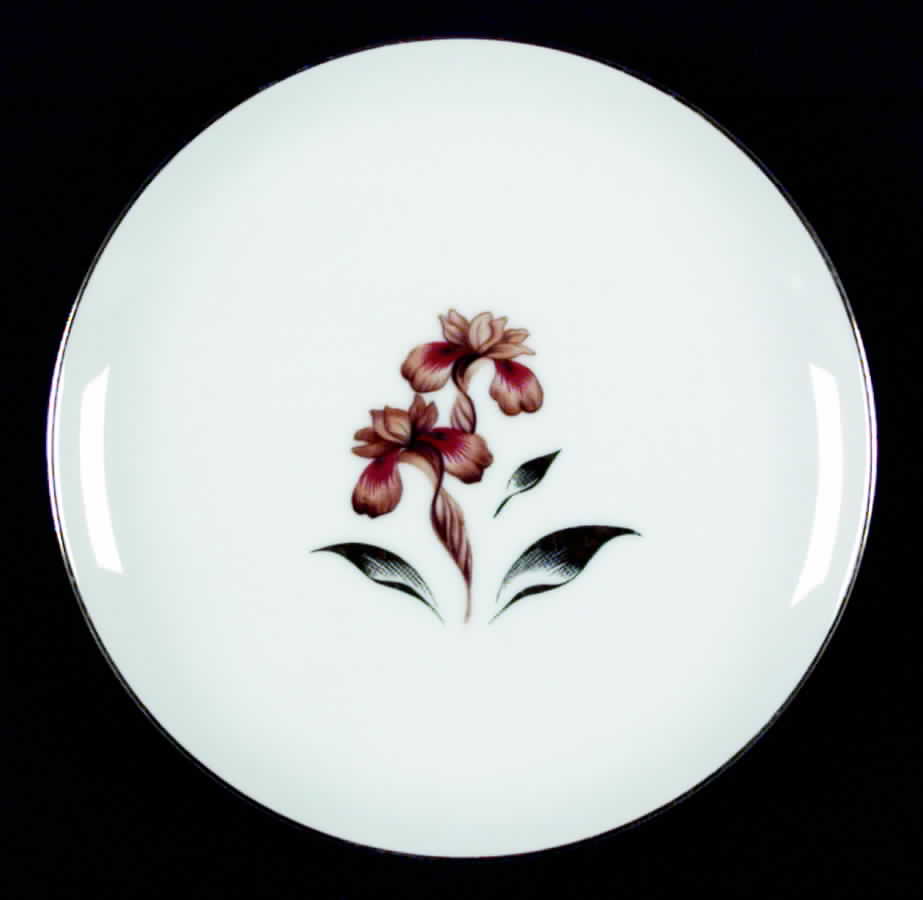 Golden Iris Salad Plate by Rossetti-1