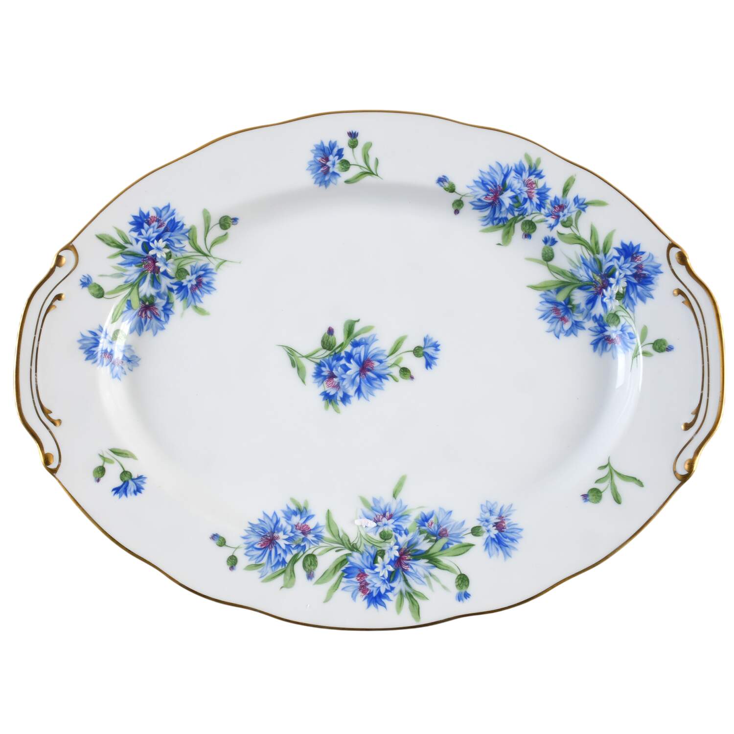 Meadow Belle 12" Oval Serving Platter by Rossetti-1