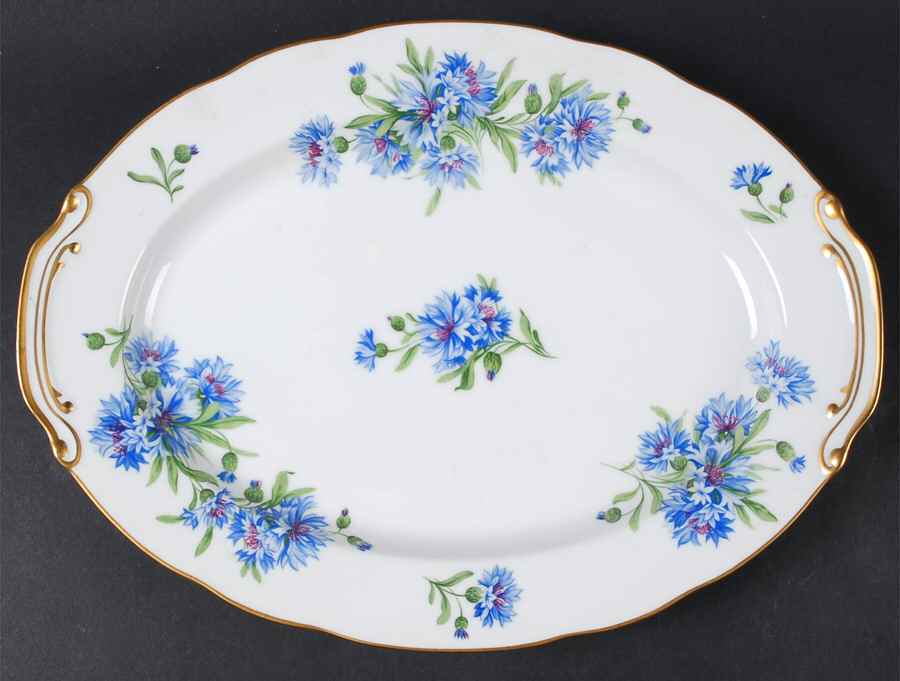 Meadow Belle 13" Oval Serving Platter by Rossetti-1