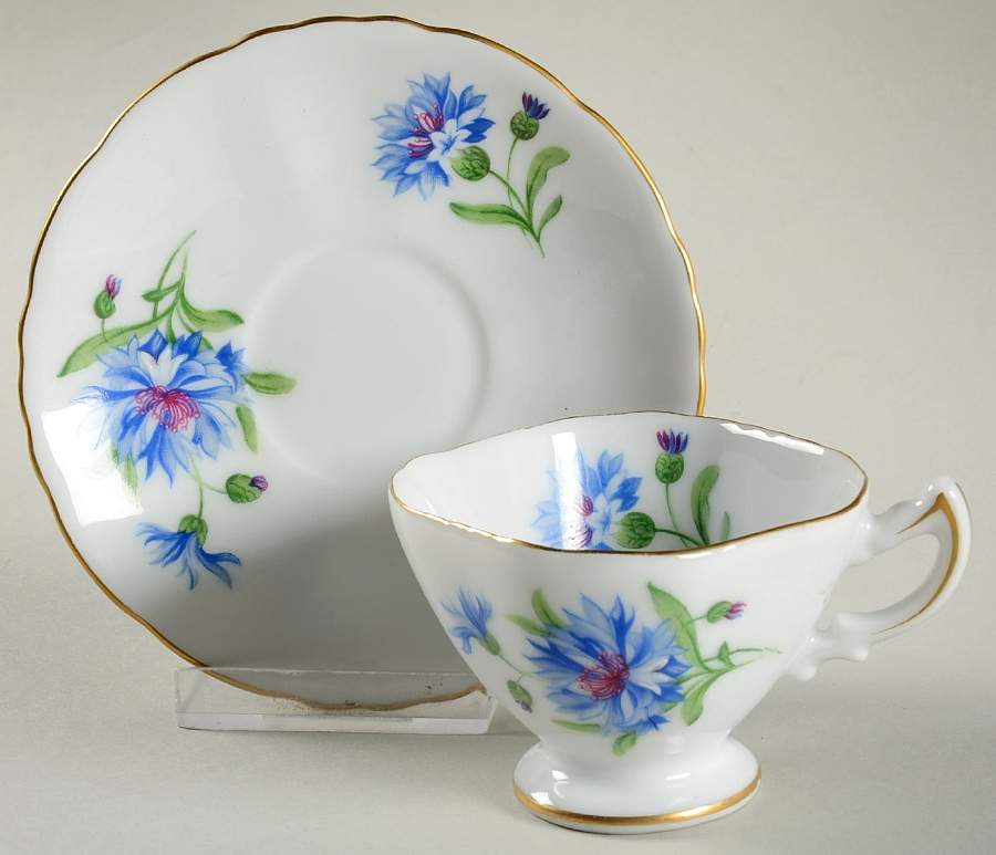 Meadow Belle Footed Demitasse Cup & Saucer Set by Rossetti-1