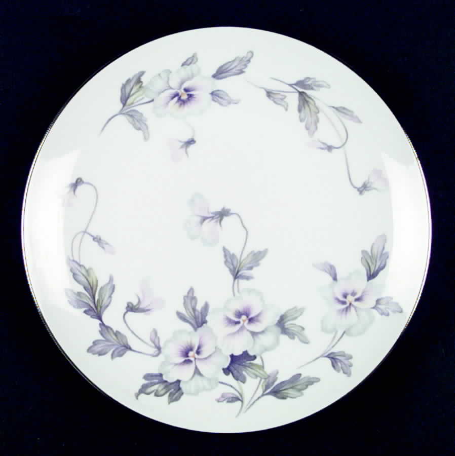 Silver Dawn Dinner Plate by Rossetti-1