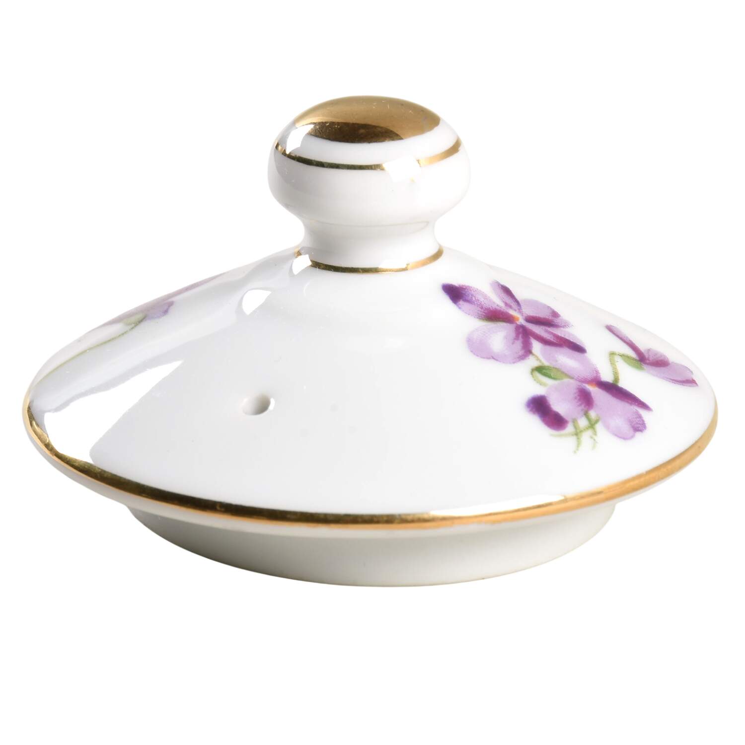 Spring Violets Lid for Small Teapot by Rossetti-1
