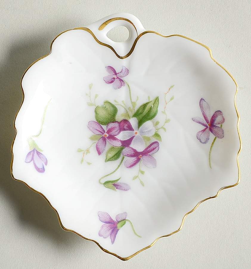 Spring Violets 4" Ashtray by Rossetti-1