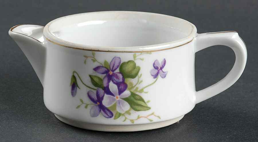 Spring Violets Stacking Mini Creamer by Rossetti-1