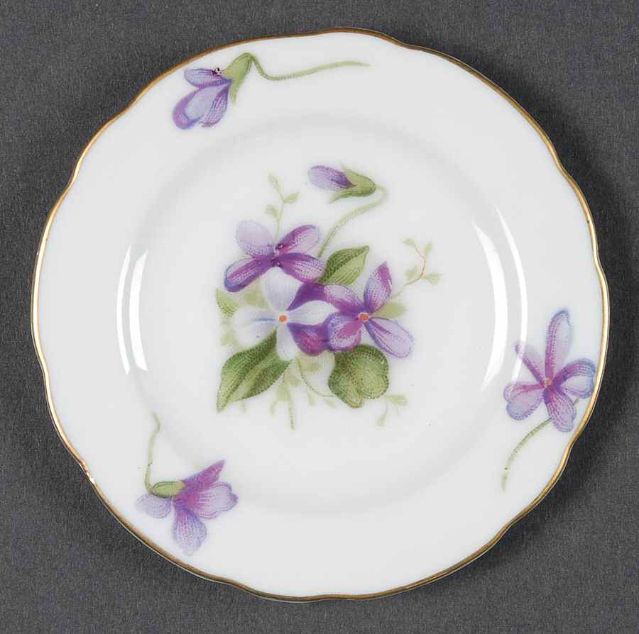 Spring Violets Butter Pat by Rossetti-1