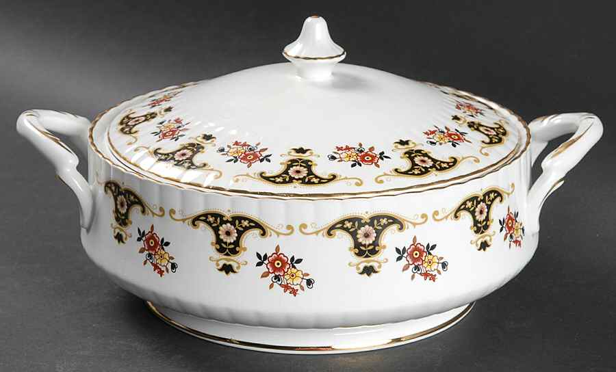 Balmoral Round Covered Vegetable by Royal Stafford-1