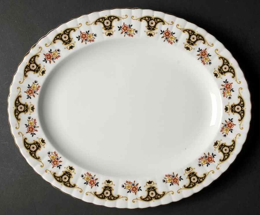 Balmoral 12" Oval Serving Platter by Royal Stafford-1