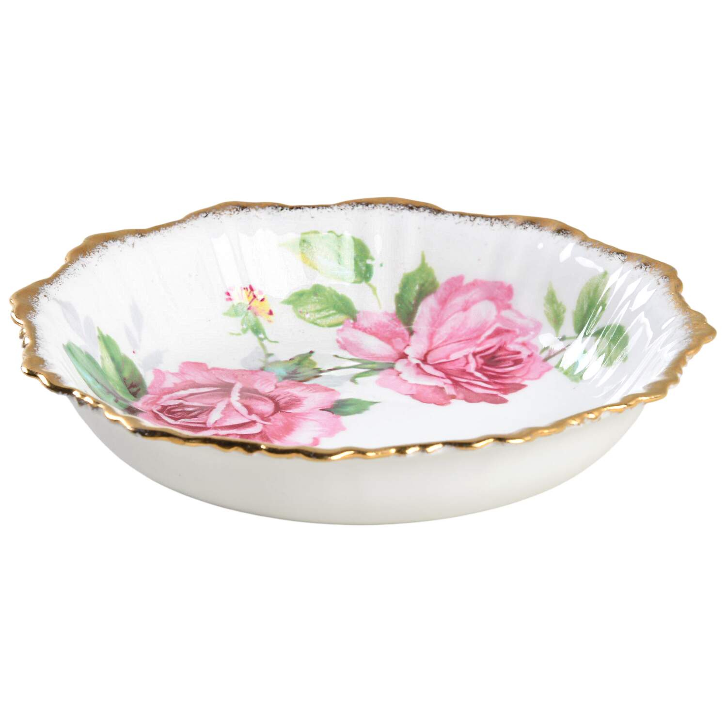 Berkeley Rose Fruit/Dessert (Sauce) Bowl by Royal Stafford-1