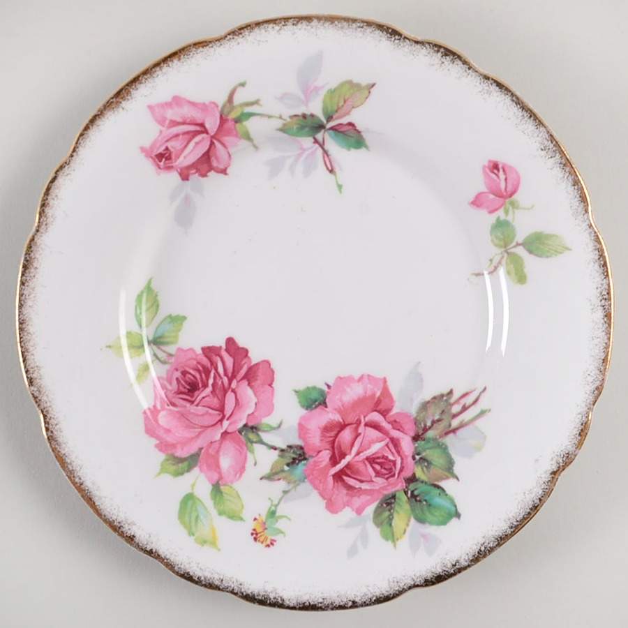 Berkeley Rose Dessert/Pie Plate by Royal Stafford-1