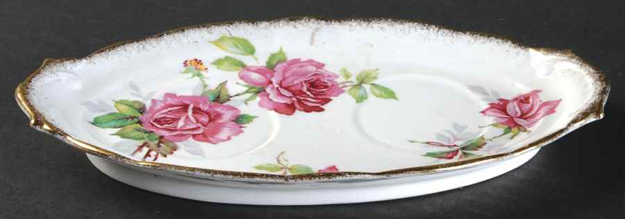 Berkeley Rose Tray for Mini Creamer & Open Sugar by Royal Stafford-1