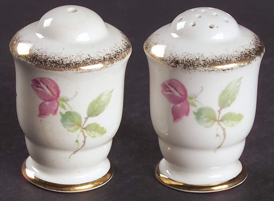 Berkeley Rose Salt & Pepper Set by Royal Stafford-1