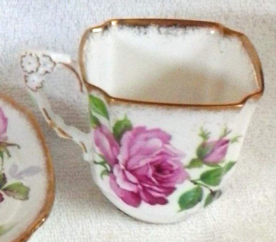 Berkeley Rose Flat Cup by Royal Stafford-1