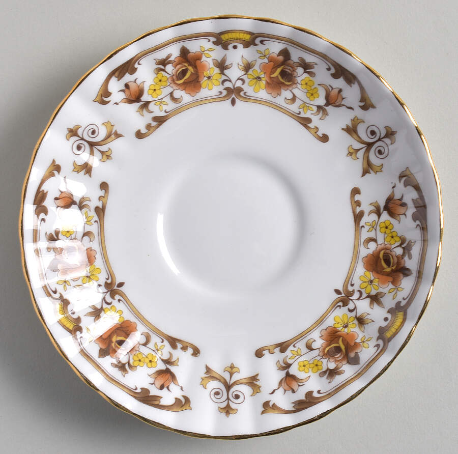 Clovelly Saucer for Footed Cup by Royal Stafford-1