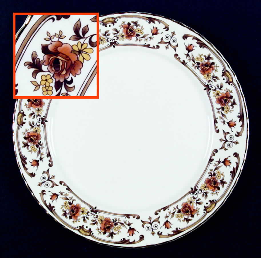Clovelly Dinner Plate by Royal Stafford-1