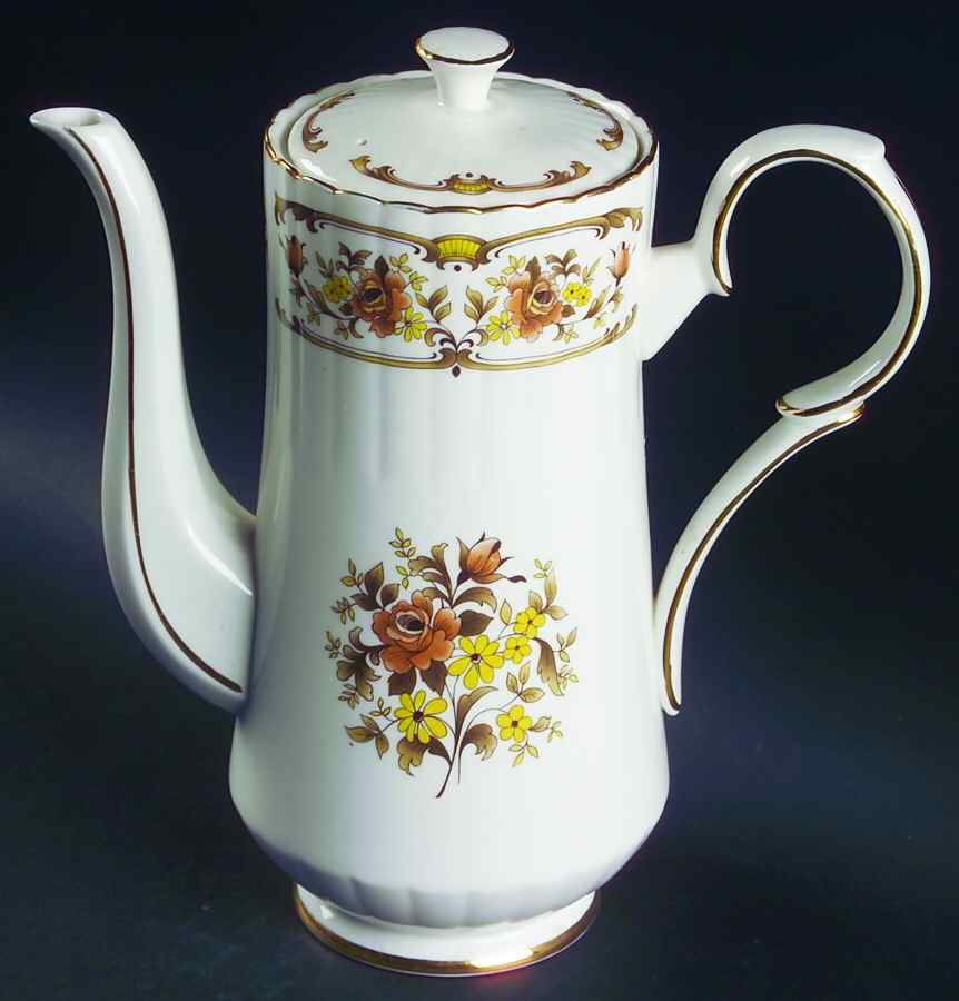 Clovelly Coffee Pot & Lid by Royal Stafford-1