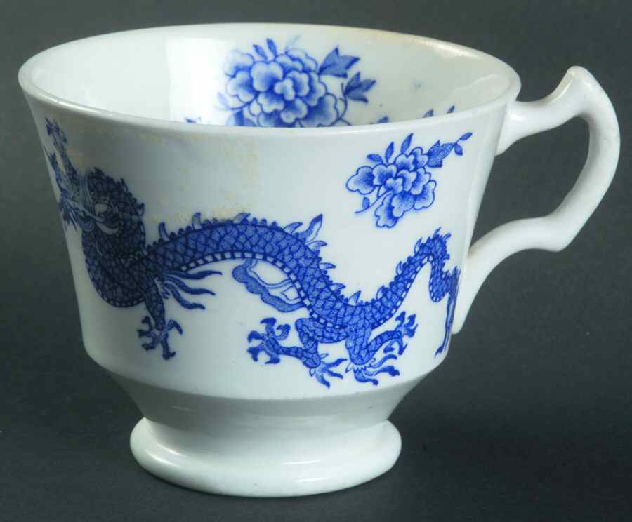 Dragon Blue Footed Cup by Royal Stafford-1