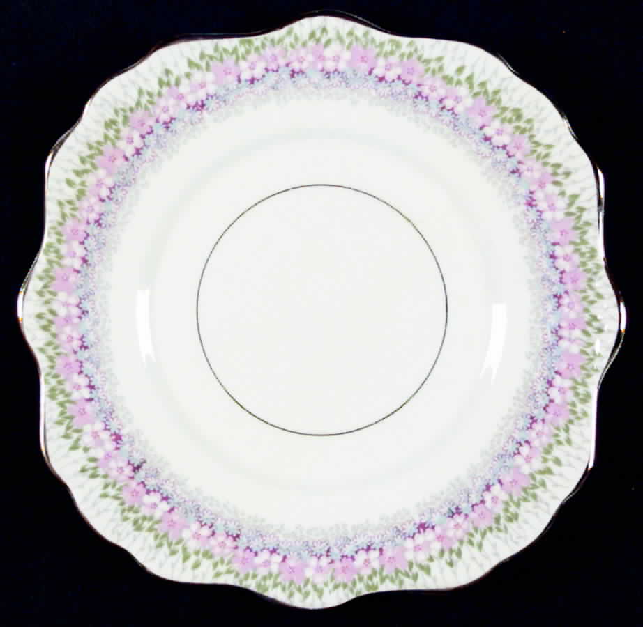 Glendale (Pink & Blue) Dinner Plate by Royal Stafford-1