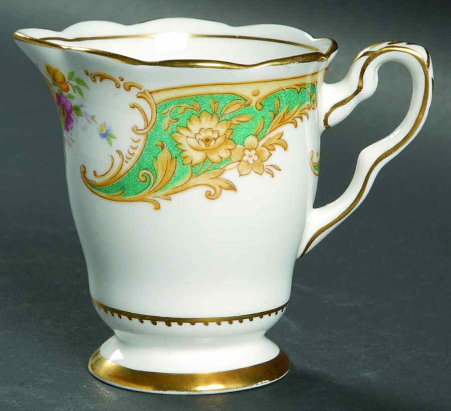 Gloria Green Mini Creamer by Royal Stafford-1