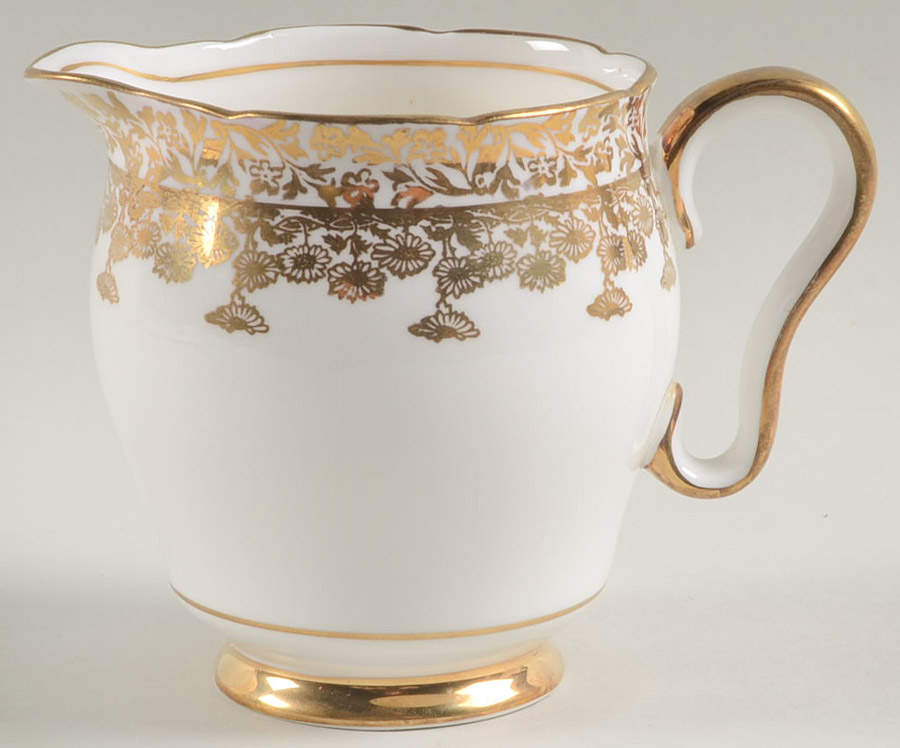 Gold Regent Creamer by Royal Stafford-1