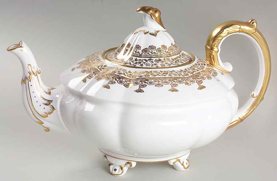 Gold Regent Teapot & Lid by Royal Stafford-1