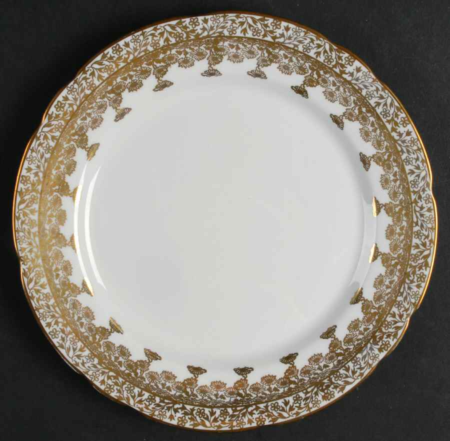 Gold Regent Salad Plate by Royal Stafford-1
