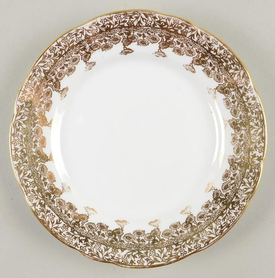 Gold Regent Bread & Butter Plate by Royal Stafford-1