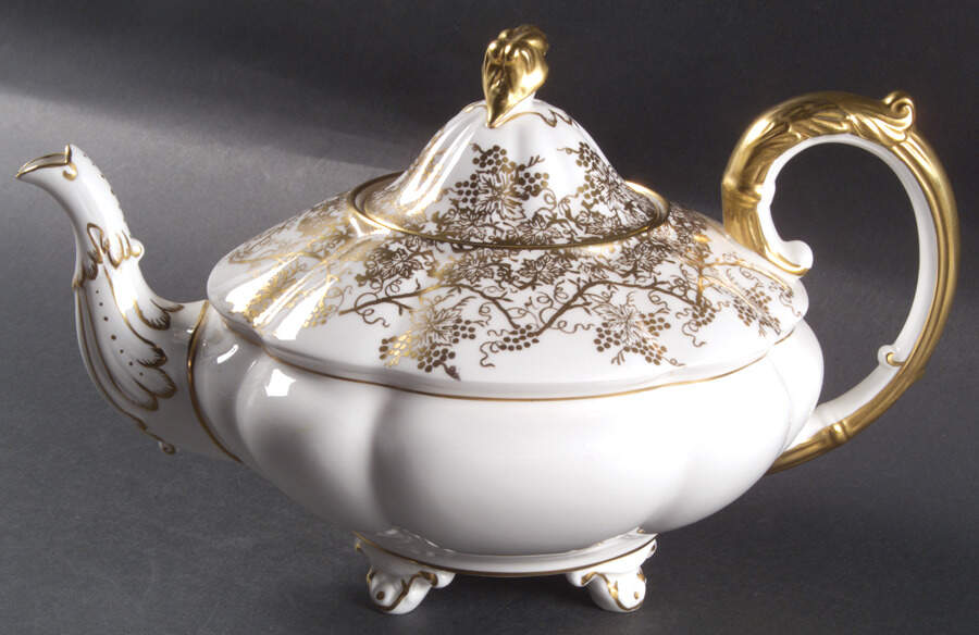 Grape Vine Teapot & Lid by Royal Stafford-1