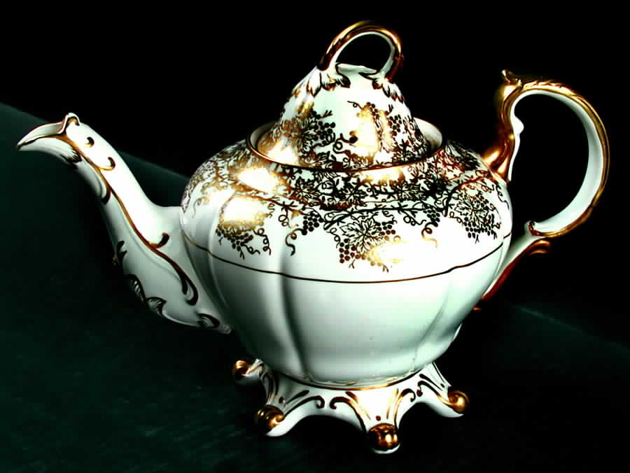 Grape Vine Teapot & Lid by Royal Stafford-1