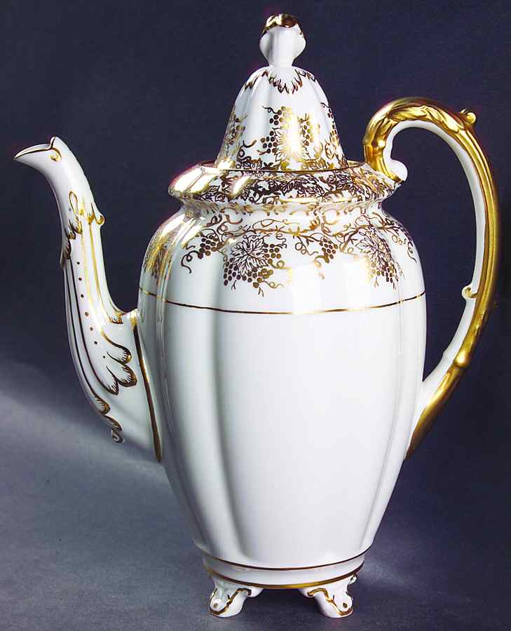 Grape Vine Coffee Pot & Lid by Royal Stafford-1