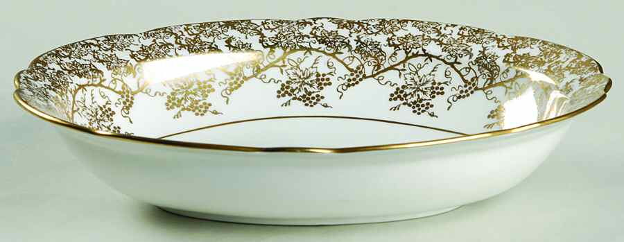 Grape Vine 10" Oval Vegetable Bowl by Royal Stafford-1