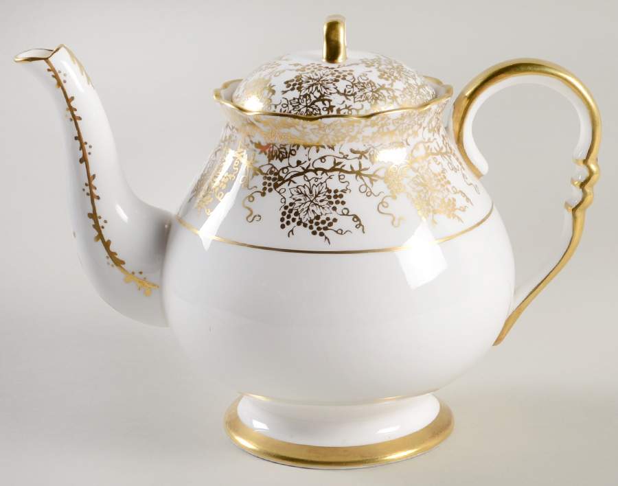 Grape Vine Teapot & Lid by Royal Stafford-1