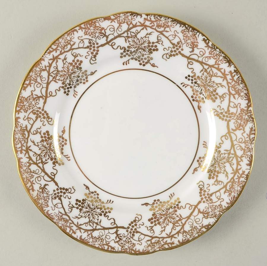 Grape Vine Bread & Butter Plate by Royal Stafford-1
