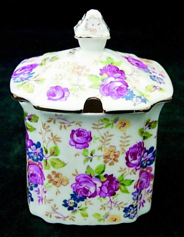 June Roses Jam/Jelly & Lid by Royal Stafford-1