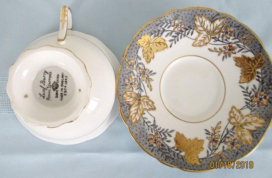 Leaf Berry Saucer by Royal Stafford-1