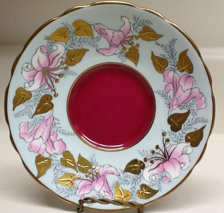 Morning Glory Saucer by Royal Stafford-1