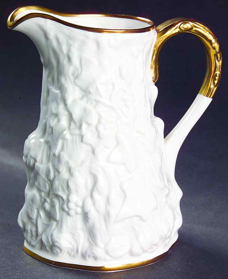 Old English Oak Gold 10 Oz Pitcher by Royal Stafford-1