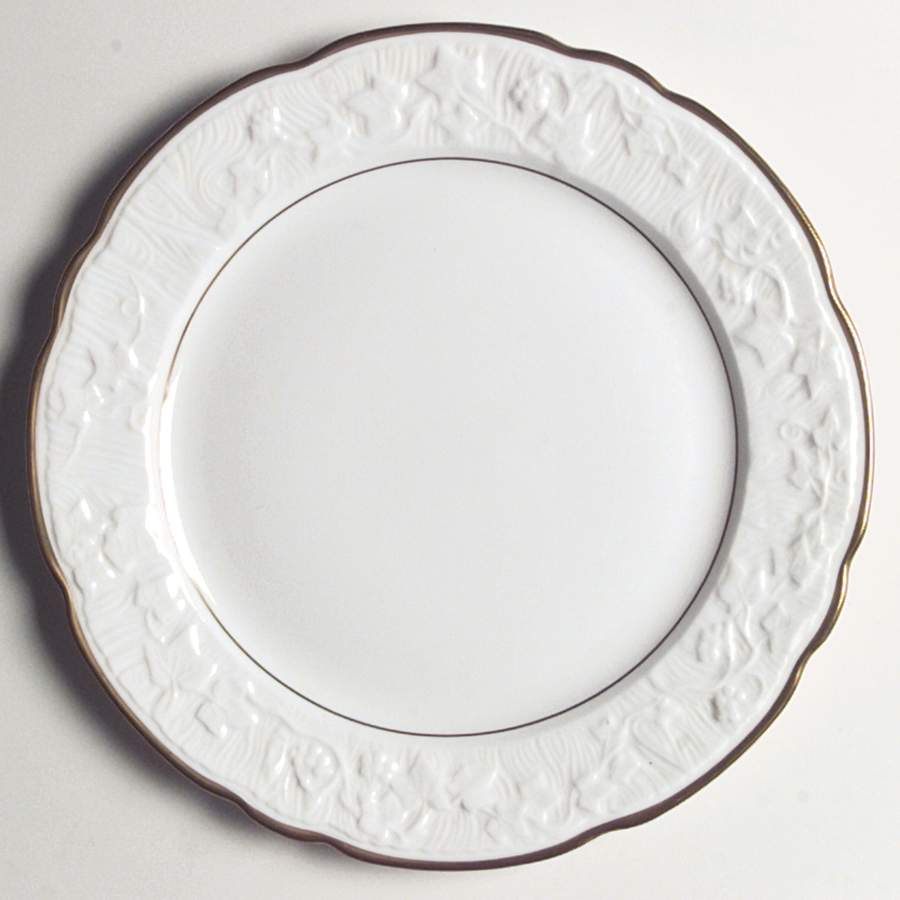 Old English Oak Gold Dinner Plate by Royal Stafford-1