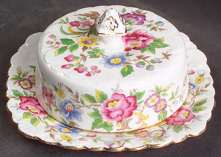 Rochester Round Covered Butter by Royal Stafford-1