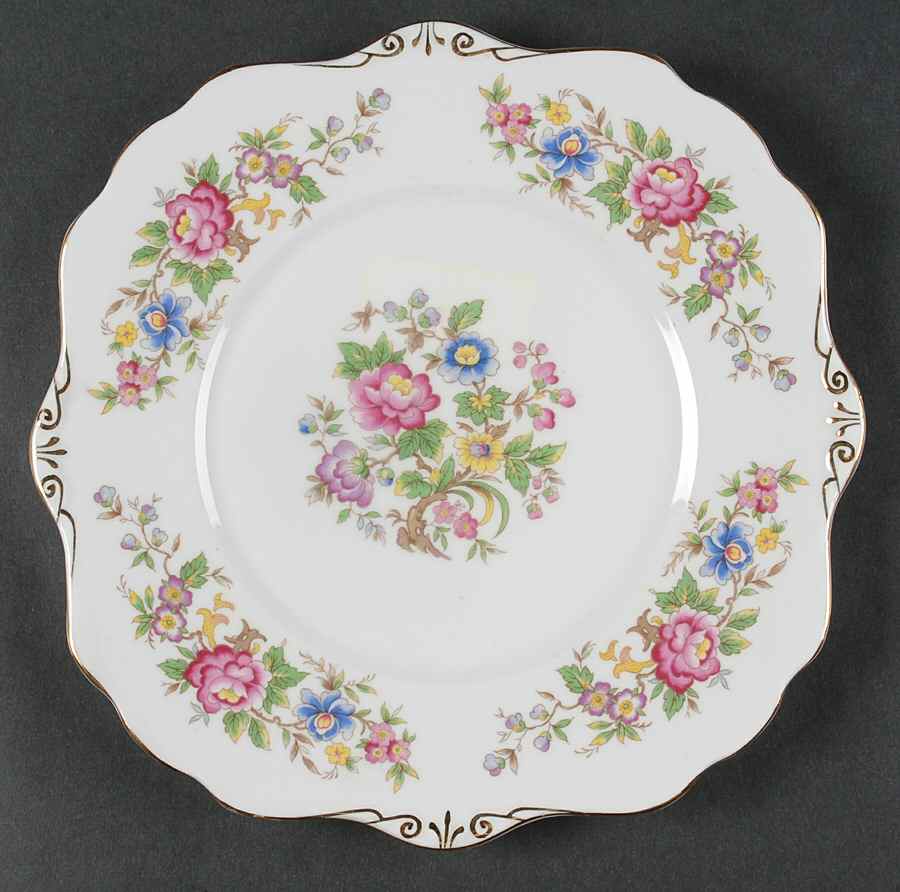 Rochester Square Handled Cake Plate by Royal Stafford-1