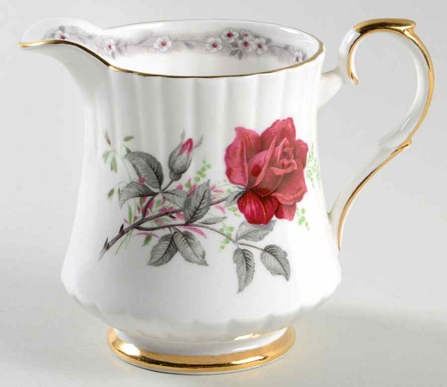 Roses To Remember (Fluted) Creamer by Royal Stafford-1