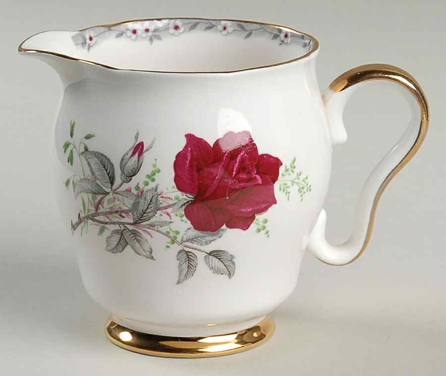 Roses To Remember (Scalloped) Creamer by Royal Stafford-1