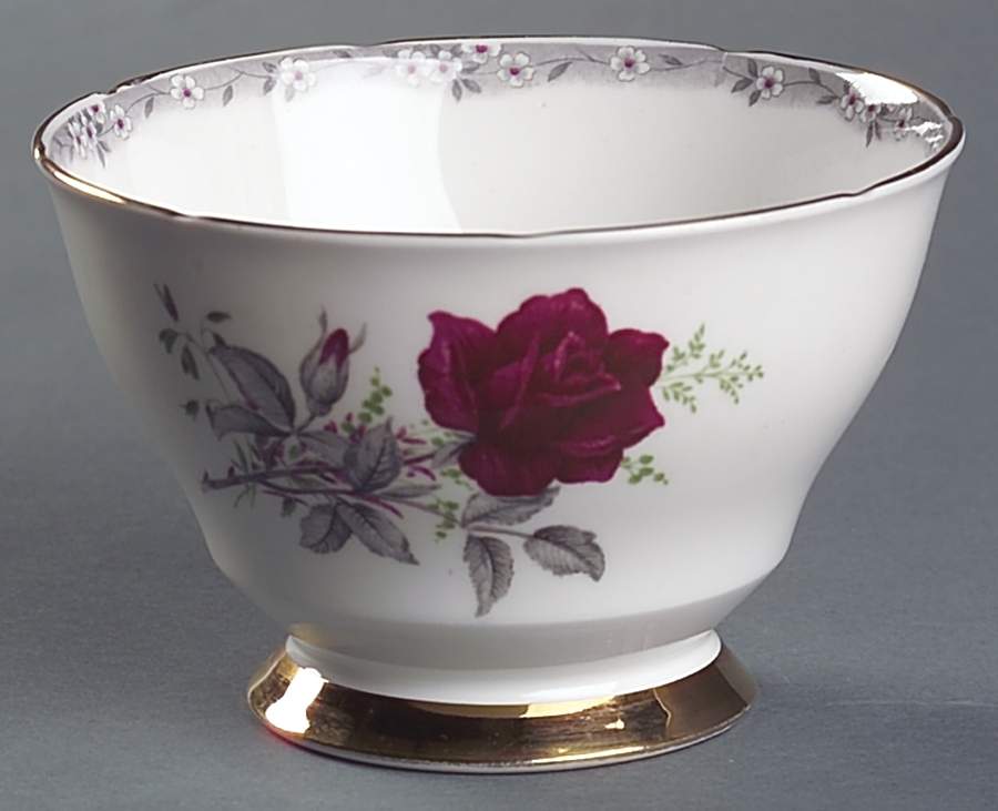 Roses To Remember (Scalloped) Open Sugar Bowl by Royal Stafford-1