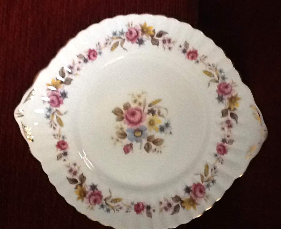 RST19 Handled Cake Plate by Royal Stafford-1